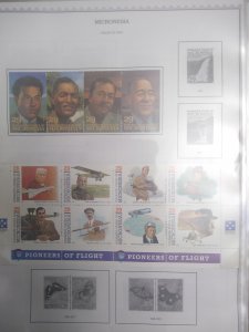 collection in album Micronesia 1984-91 face value $71