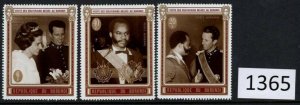 $1 World MNH Stamps (1365), Burundi Scott C140-142, Royal Visit, set of 3