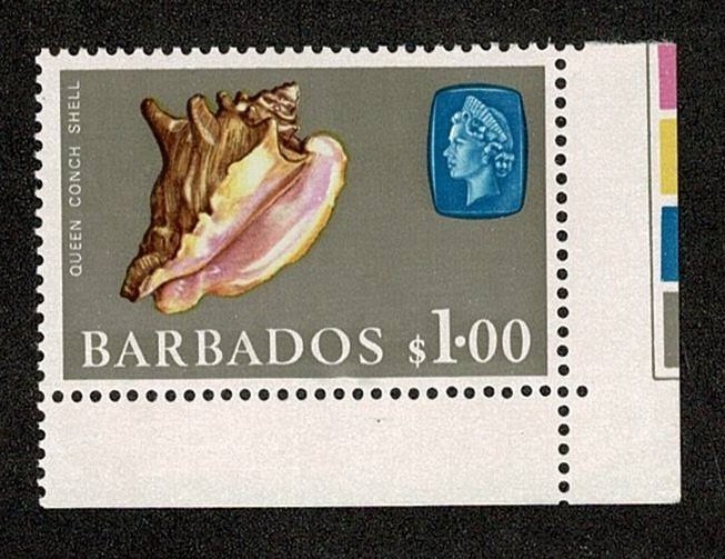 Barbados #279 MNH $2 shell