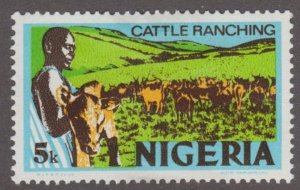 Nigeria 294B Cattle Ranching 1973 - Error