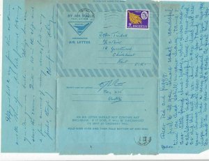 Rhodesia to Kent U.K. 1969 Air Letter Ref 31106