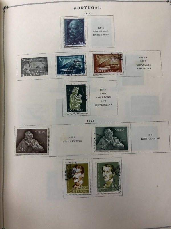 INTERNATIONAL COLLECTION IN SCOTT ALBUM – PORTUGAL TO RUSSIA – 423335