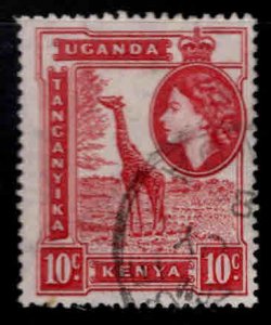 Kenya Uganda and Tanganyika KUT Scott 104 Used 10c