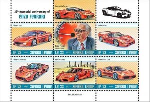 2024 03- SIERRA LEONE - ENZO FERRARI     6V  complet set    MNH ** T