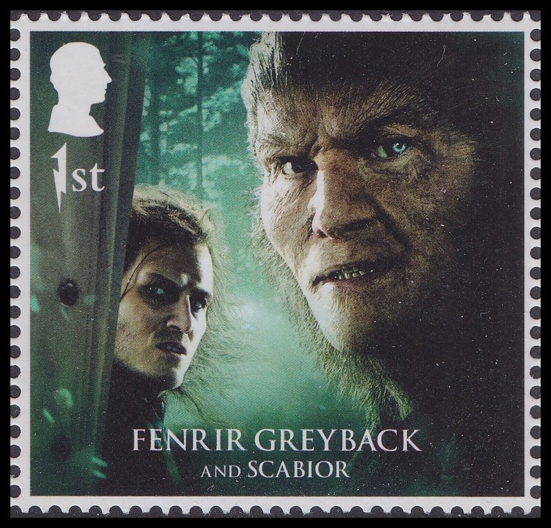 GB 5089 Harry Potter Fenrir Greyback & Scabior 1st single MNH 2023