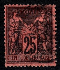 France #93 F-VF Used CV $25.00