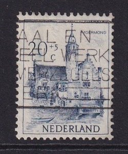 Netherlands  #B228  used 1951  castles 20c