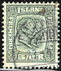 Iceland Scott #74 - used