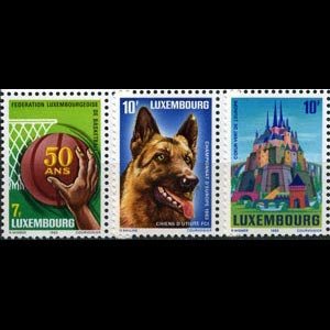 LUXEMBOURG 1983 - Scott# 697-9 Events Set of 3 NH