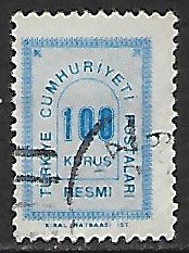 Turkey # O88 - Official Stamp - used -....{DGr14}