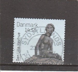 Denmark  Scott#  1644  Used  (2013 The Little Mermaid Statue)