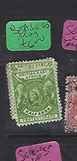 BRITISH EAST AFRICA (P0810B) QV LION 1/2A  SG 65  MOG