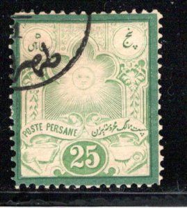 Iran/Persia Scott # 52, used, believed to be a fake