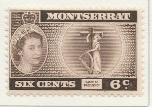 Colony English Colonies British Colony MONTSERRAT 1955 6c MH* A28P13F27180-