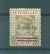 Seychelles sc# 31 mh cat value $2.10