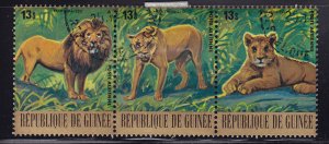 Guinea C142 Endangered Animals 1977