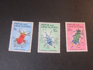 Papua New Guinea 1967 Sc 237-39 MNH