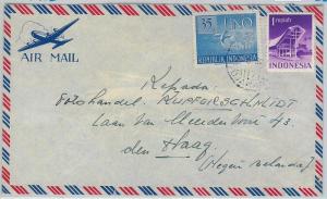 62347 -  INDONESIA - POSTAL HISTORY -   AIRMAIL COVER to HOLLAND 1952