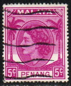 Malaya - Penang Sc #32 Used