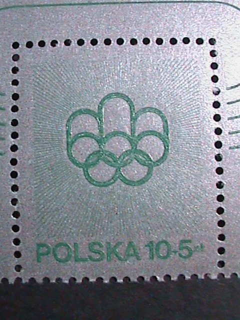 POLAND-1975--SC# B130- 21ST OLYMPIC GAMES-MONTREAL-CANADA MNH-S/S VERY FINE