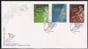 Cyprus 2009 13th games of the small states of Europe FDC.