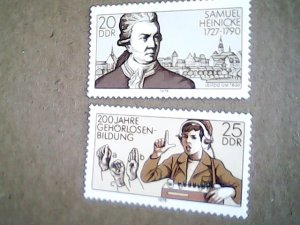 1978  German Democratic Republic  #1902, #1903  MNH  set of two