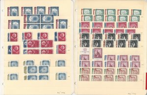 United Nations Collection, Dealers Stock Mint NH on 19 Pages, Face $171