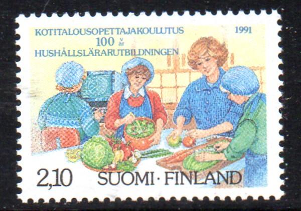 Finland Sc 847 1991 Home Economics stamp mint NH