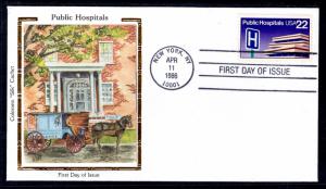 US 2210 Public Hospitals Colorano U/A FDC