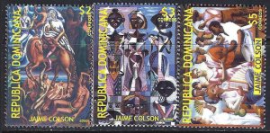 Dominican Republic 1363-65 MNH COLSON M1249-1