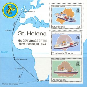 St Helena Scott #'s 539 MNH