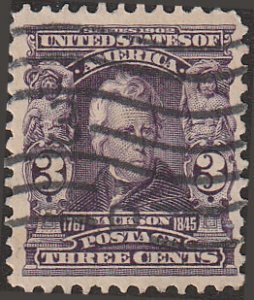 # 302 Bright Violet Used Andrew Jackson