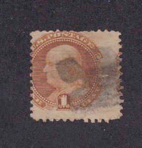 United States stamp #112, used,  CV $150