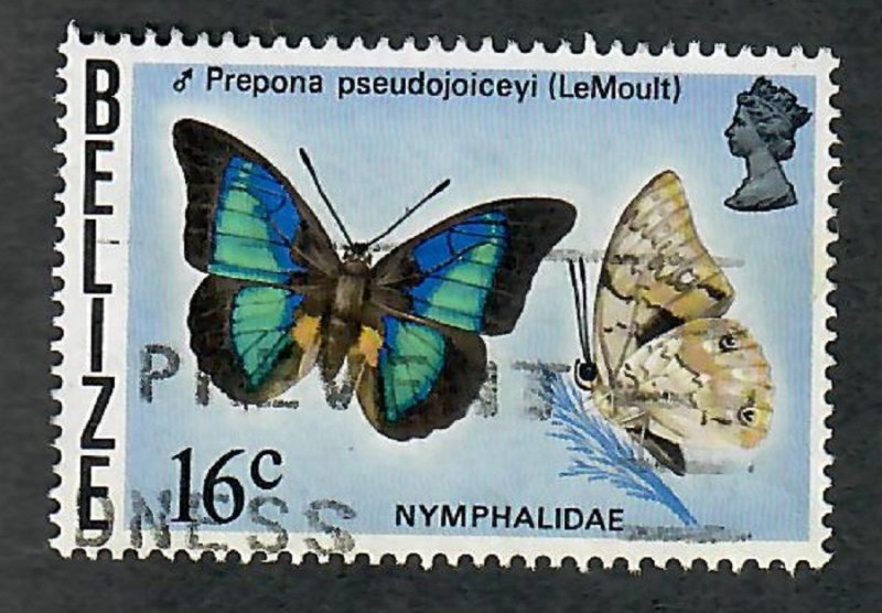 Belize #353 Butterfly used single