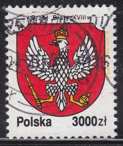 Poland 3129 National Arms of the 18th Century 1992