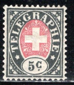 Switzerland Yvert&Tellier Telegraf # 1 A, mint hr, issued 1880