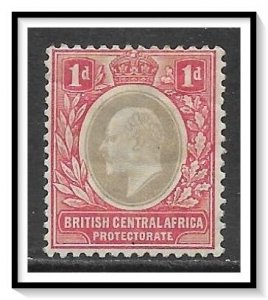 British Central Africa #60 King Edward VII MHR