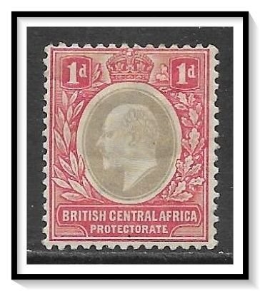 British Central Africa #60 King Edward VII MHR