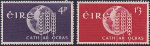 Ireland SC# 186 - 187 fvf/mnh