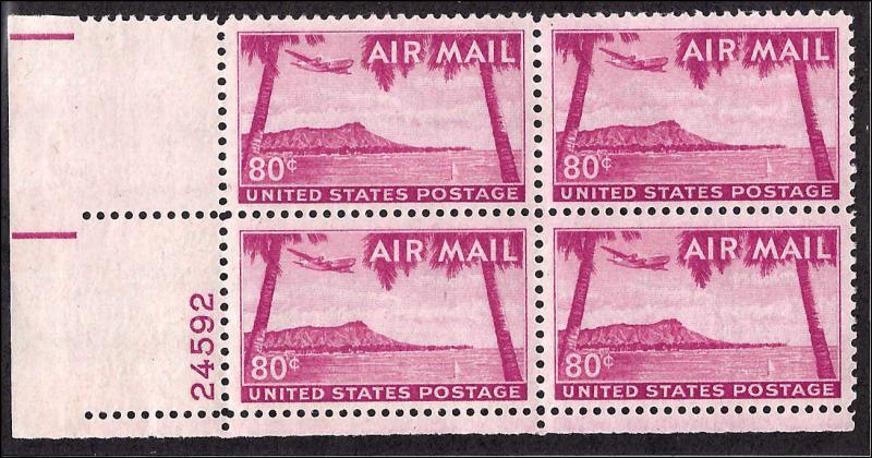 C46 Mint,OG,NH... Plate Block of 4... SCV $19.00