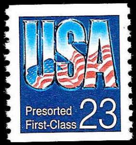 # 2607 MINT NEVER HINGED FLAG IN USA