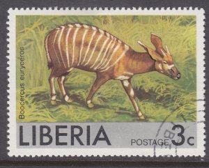 Liberia 764 Zebra Antelope 1976