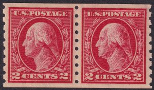 #413 Mint NH, XF, Pair (CV $260) (CV $130 - ID36484) - Joseph Luft