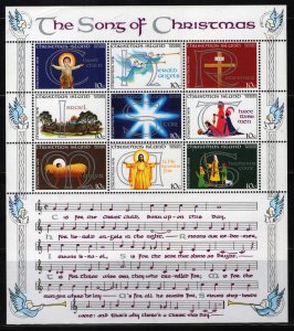 ZAYIX Christmas Island 88 MNH Music Songs of Christmas Christ Child 110422SL03M