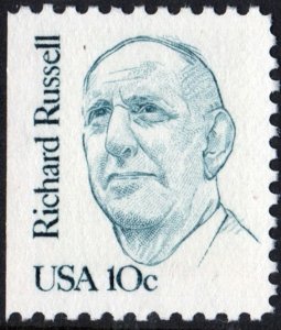 SC#1853 10¢ Great Americans: Richard Russell Single (1984) MNH