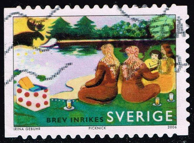 Sweden #2536a Summer by the Lake; Used (1.00)