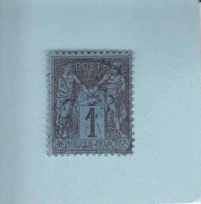 France: Sc #87, Prussian Blue, Used (34690) 