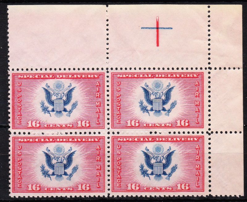 MOstamps - US Scott #CE2 Mint OG NH Corner Block of 4 - Lot # HS-C918