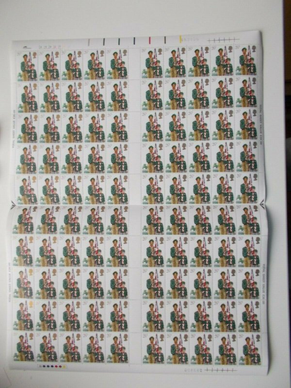 1982 Youth Organisations Set in Complete Sheets of 100 SG1179-82 Cat £240 U/M