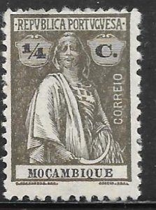 Mozambique 149: 1/4c Ceres, MH, F-VF